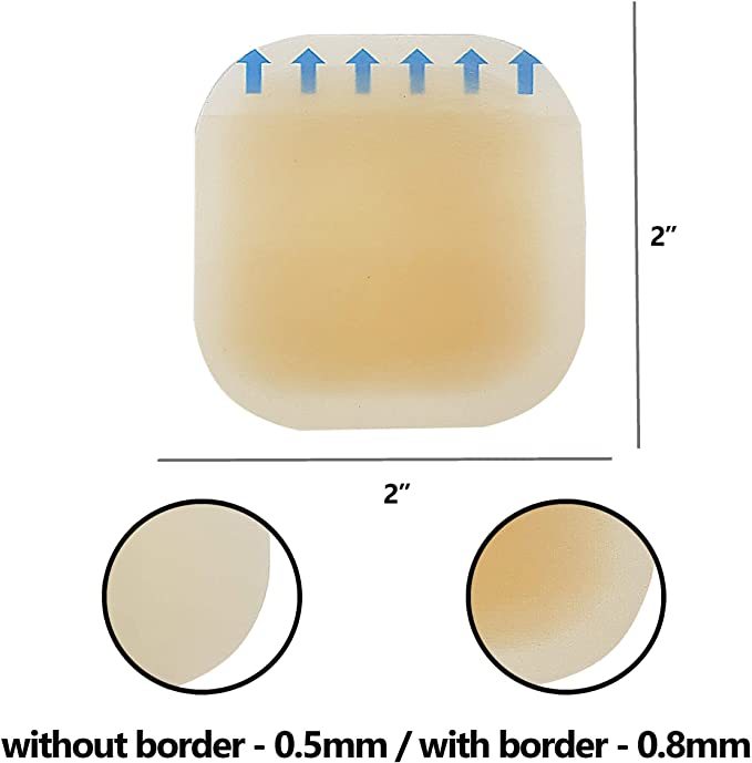 hydrocolloid  wound dressing ,5*5cm