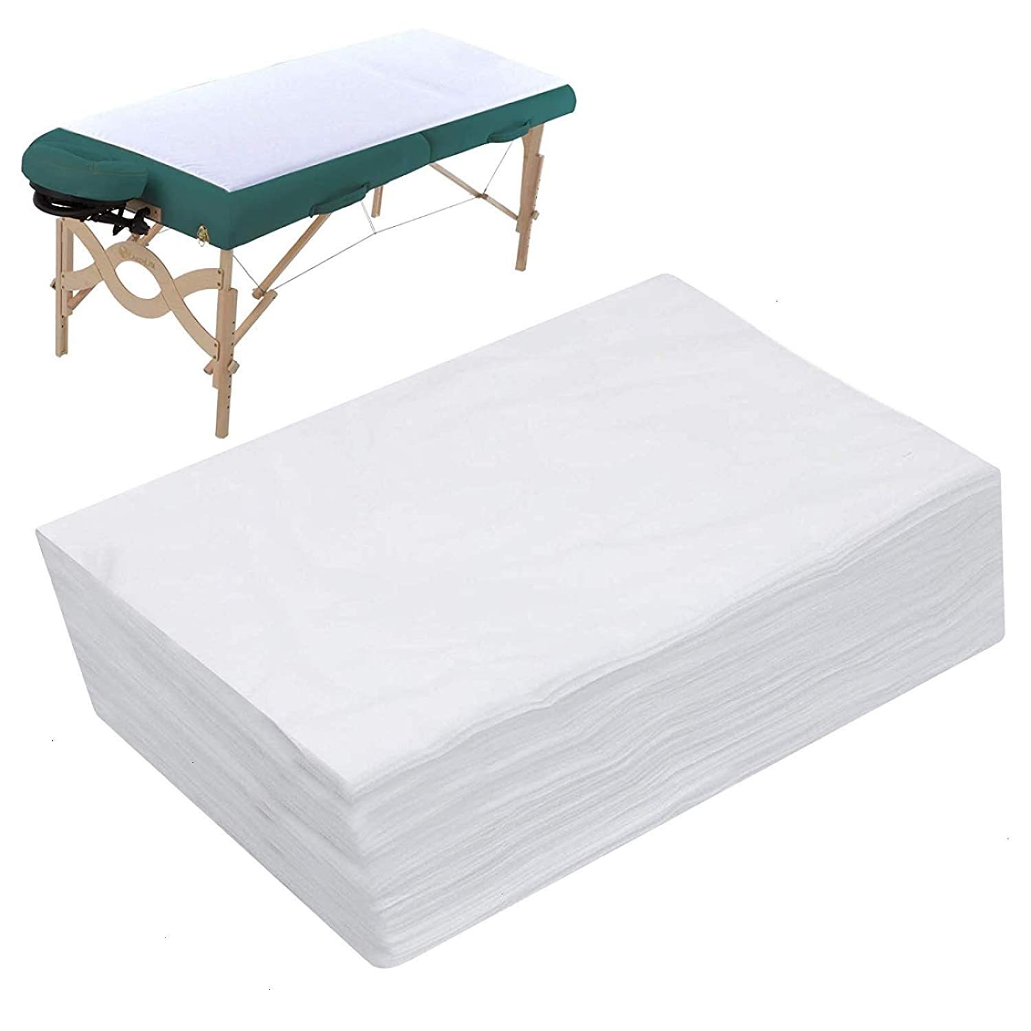 Paper sheet with PE film or non woven sheet