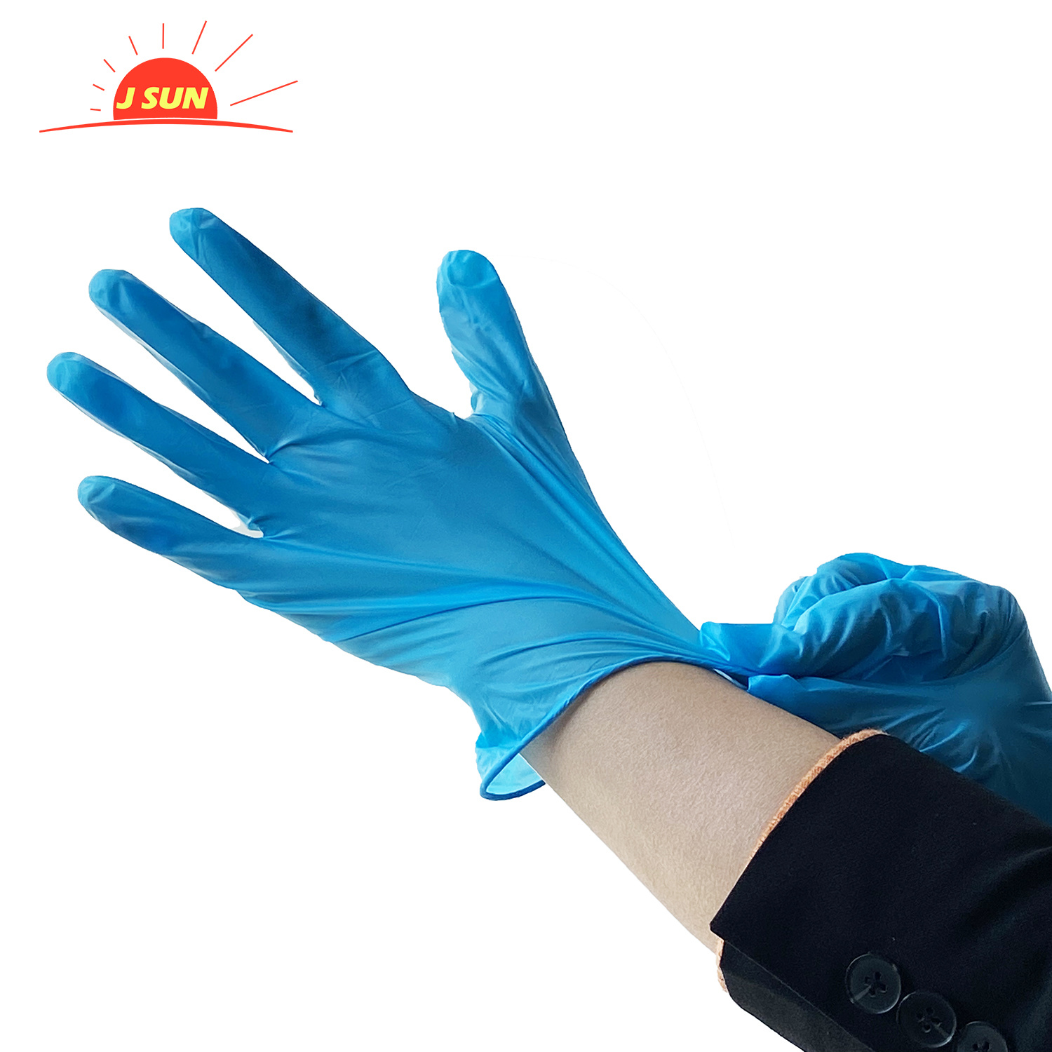 Disposable vitrile synthetic vinyl gloves