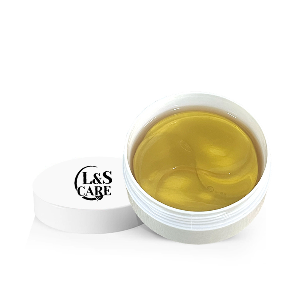 24k golden Collagen under eye mask plastic case pack