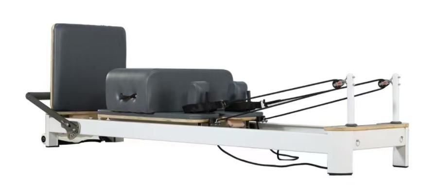 Pilates Upgrade Aluminium White Bed(Aluminium)