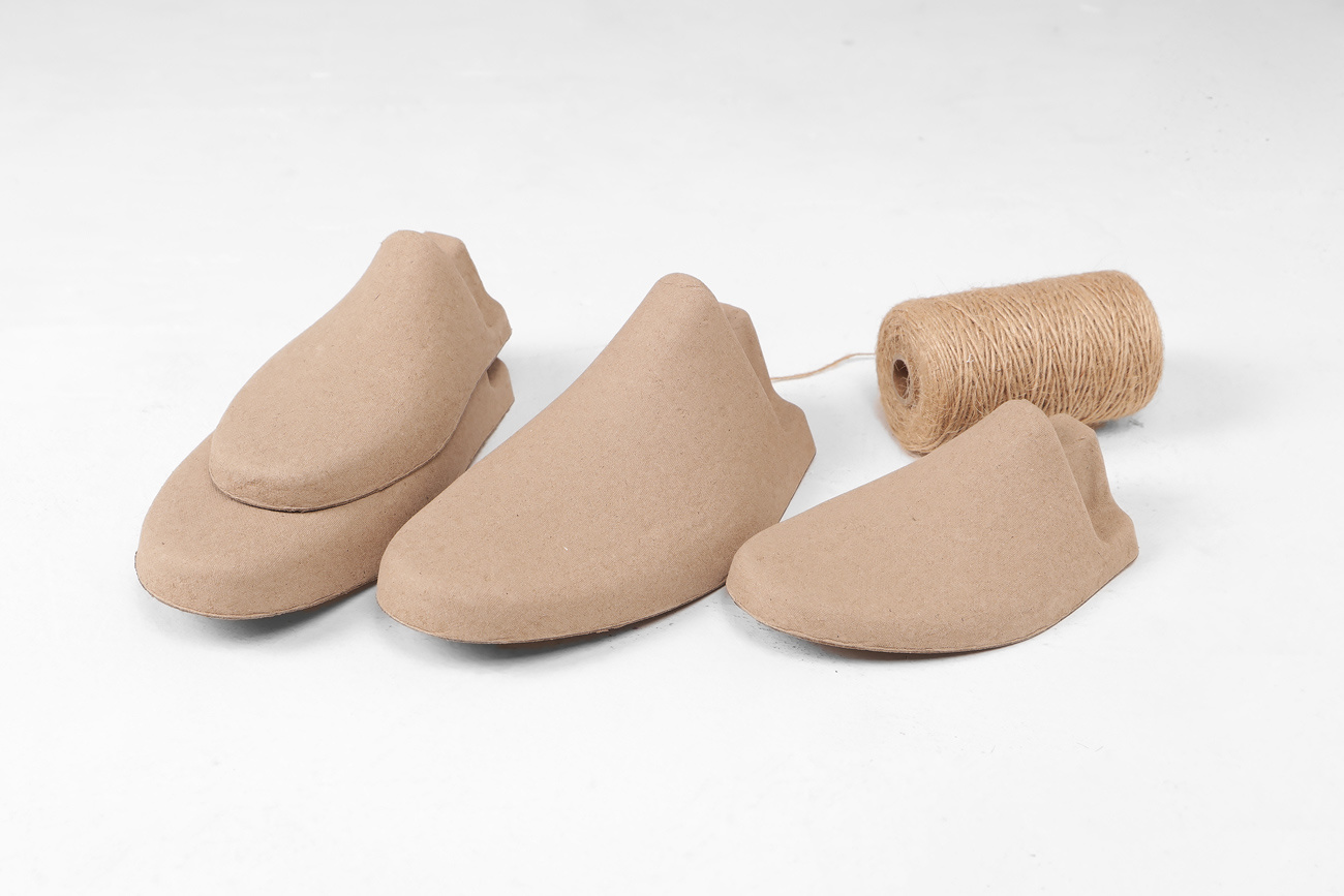 Disposable Molded Pulp Shoes Support