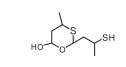 2- (2-巰基丙基) -4-甲基-6-羥基-1.3-氧硫基雜環已烷