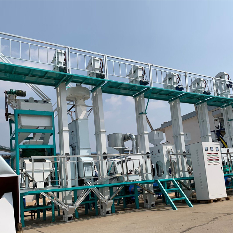 30 Tpd Mini Full Complete Set Rice Mill Machine Rice Milling Equipment
