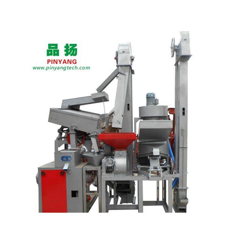Máquina combinada de molienda de arroz de 1 tonelada / hora