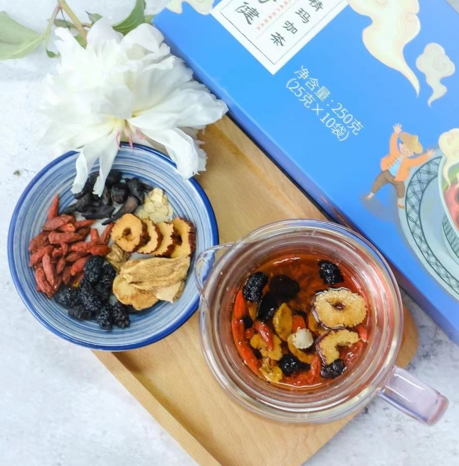 黄精玛咖茶