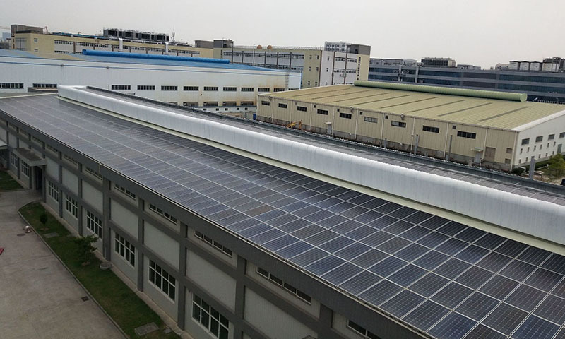 Guangzhou Nansha Decheng International Co., Ltd. 420KW photovoltaic power station