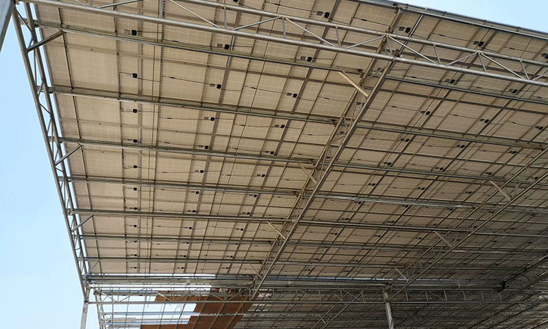 Shaoguan Tongshi 400KW Waterproof Roof Photovoltaic Power Station