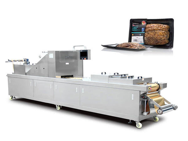 Skin vacuum packaging machine