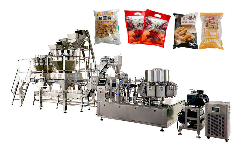 RL-GD10-ZK12/160 Automatic Vacuum Packaging Machine for Pre-made Vegetables