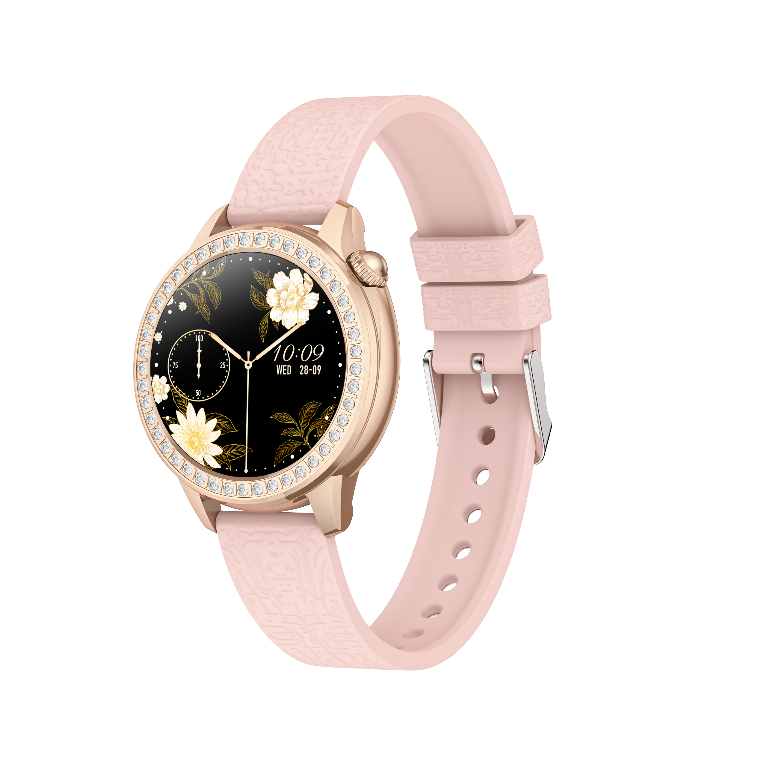LC604  1.19'' Amoled HD Screen Fitness Tracker smart watch for Women