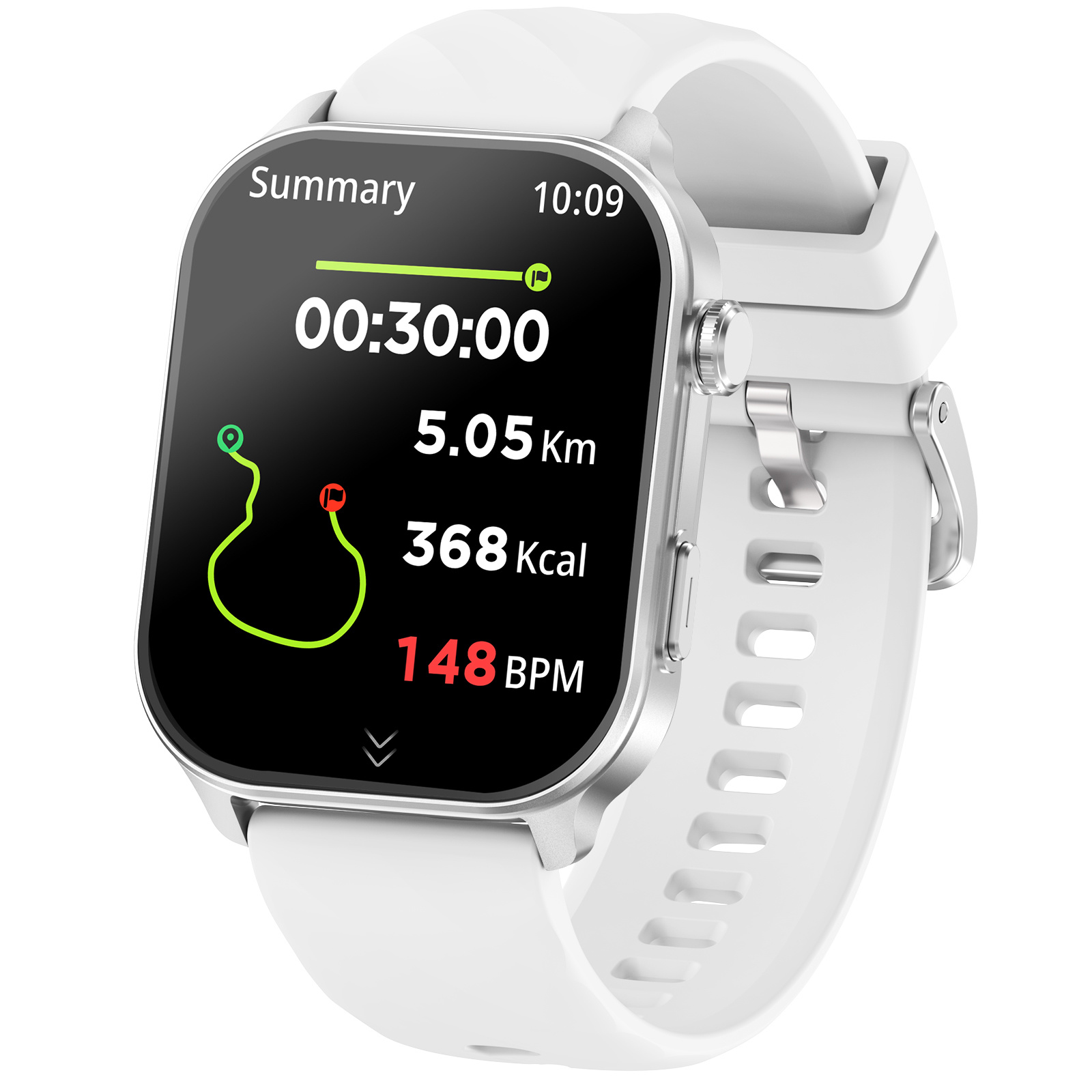 LC211 Multi-System GPS Workout Tracking 1ATM Waterproof 2.01" ALL Touch Screen Smartwatch