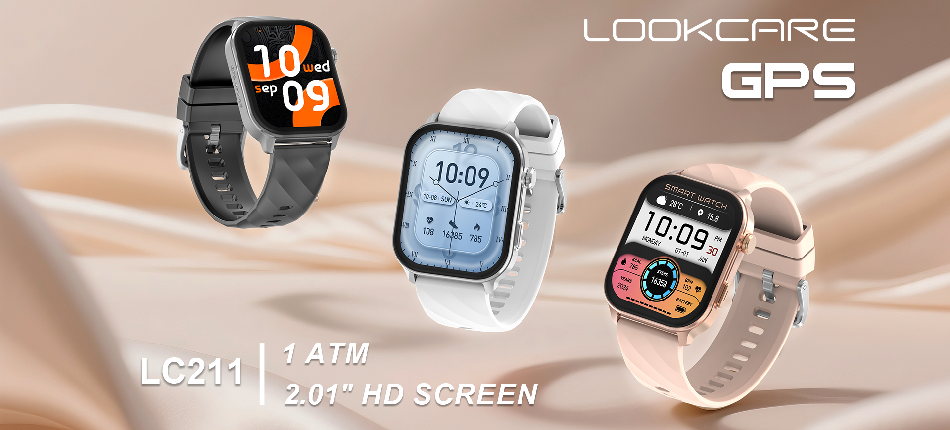 LC211 GPS 1ATM Waterproof