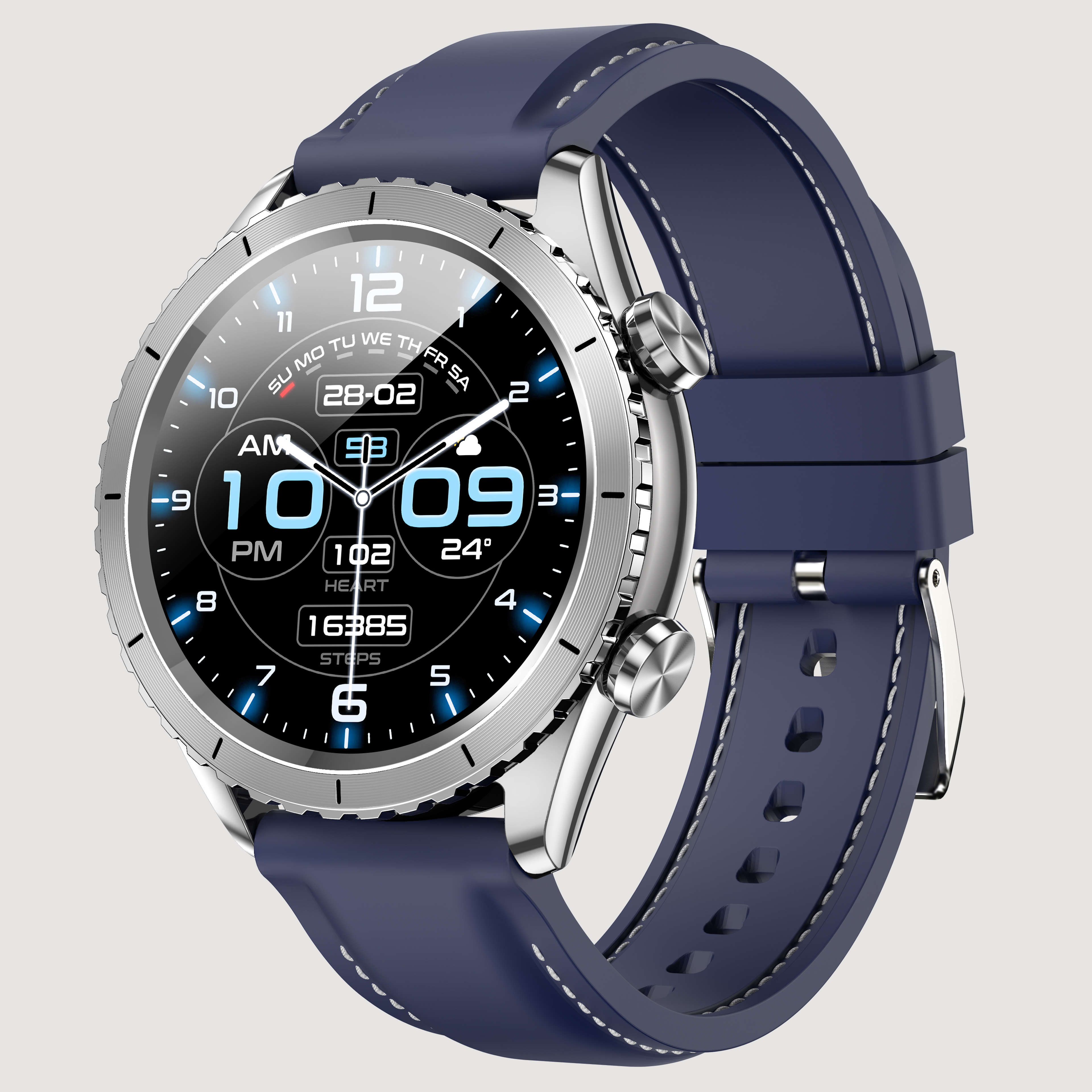 The Perfect Business Casual Look for Men with a Smart Watch