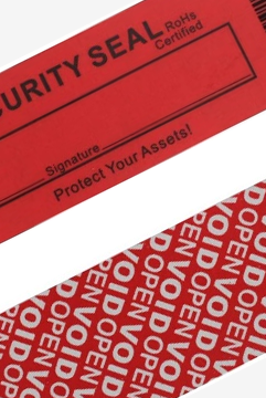 Tamper Evident Void Labels Tamper Evident Void Labels