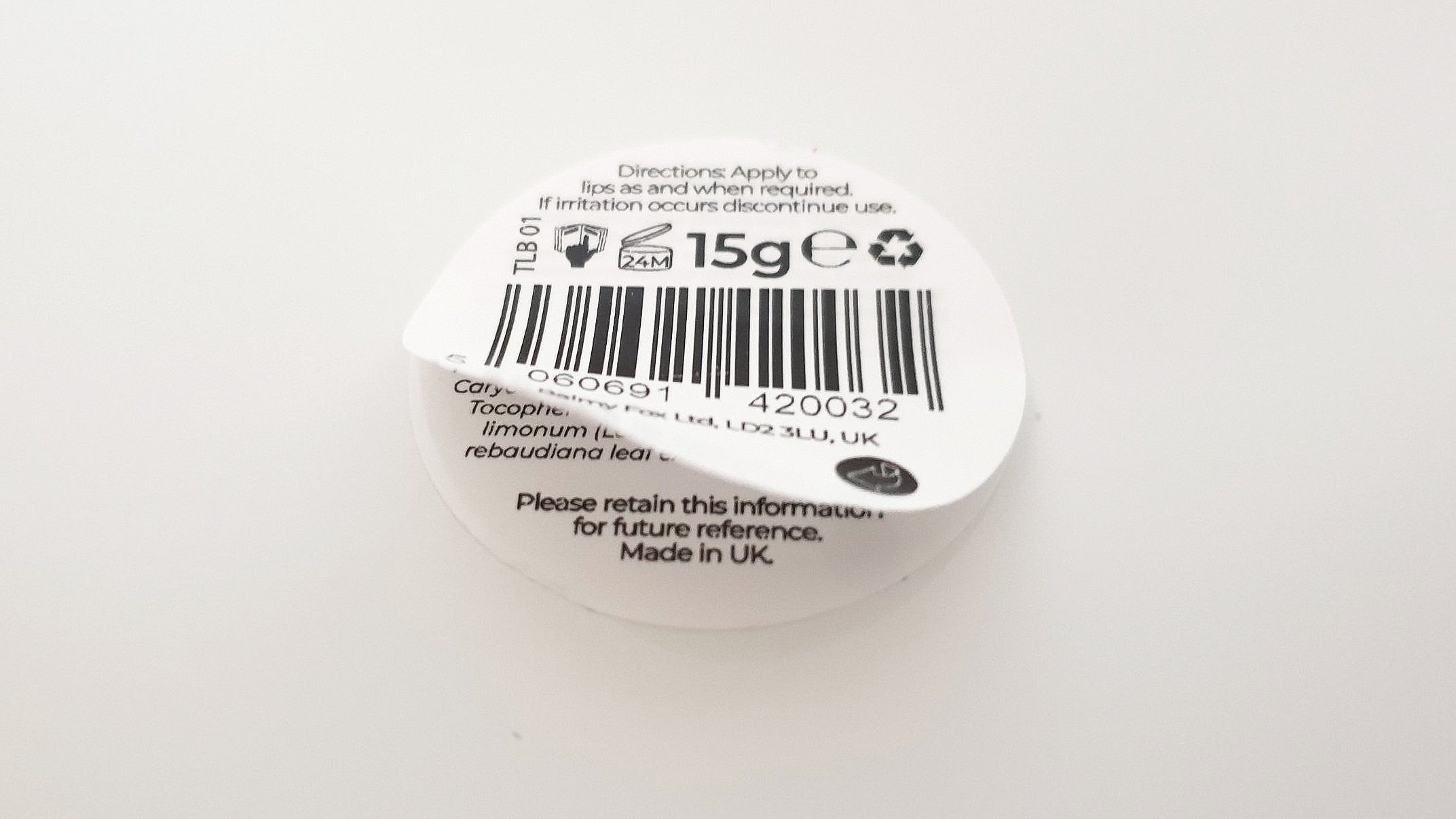 ouble Peel Off Labels ouble Peel Off Labels