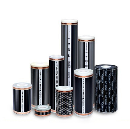 Hot film Graphene protable electric infrared milky floor heating film white transparent korea tecenology