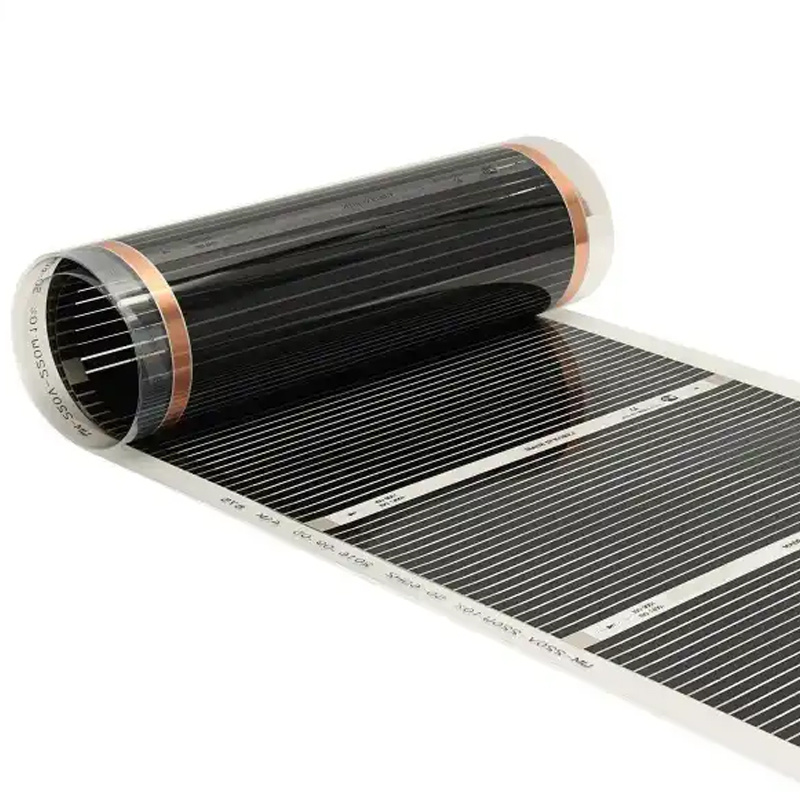 Hot film Graphene protable electric infrared milky floor heating film white transparent korea tecenology