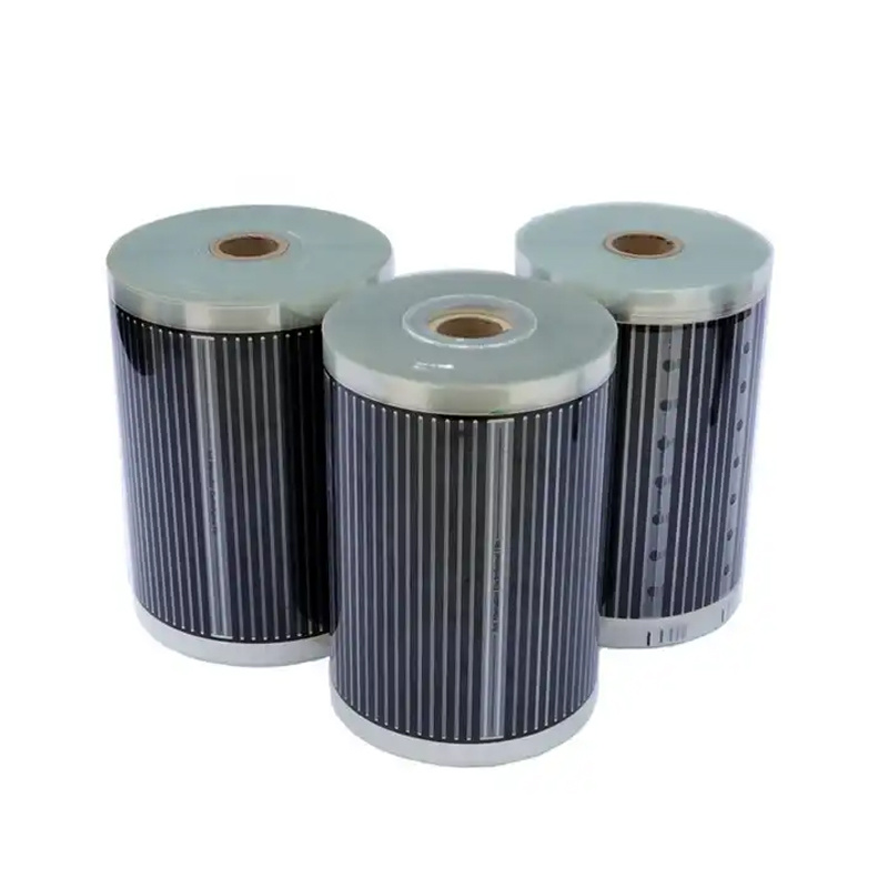 Hot film Graphene protable electric infrared milky floor heating film white transparent korea tecenology