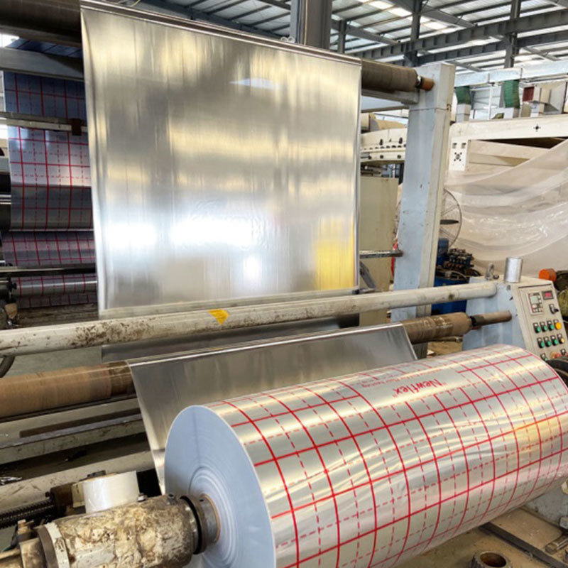 Aluminum foil coated pe