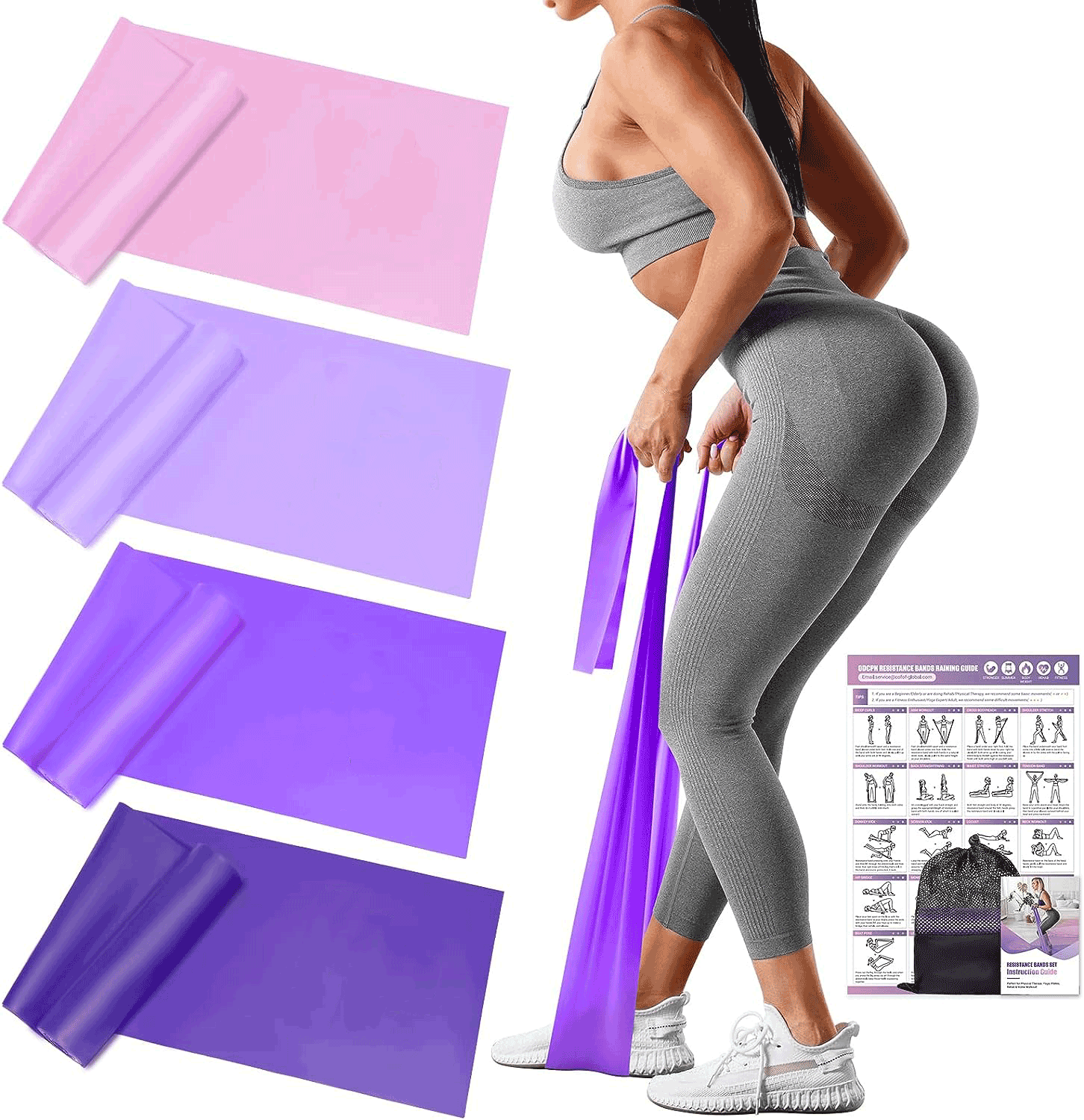 Resistance Bands for Physical Therapy Women