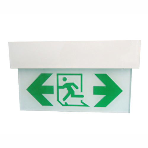 Emergency LED Exit Sign Plate 450 Two-way