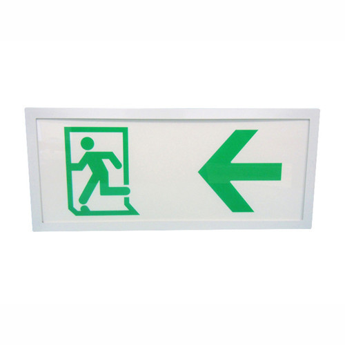 Emergency LED Exit Sign Box 400 Arrow Left