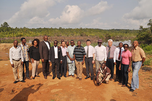 Our delegation inspects the special economic zones in Nigeria