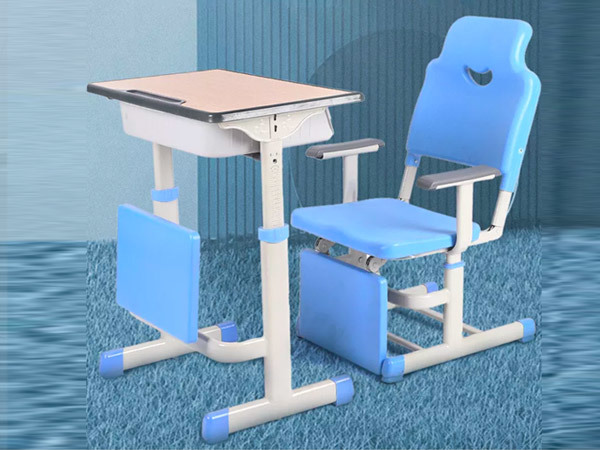 Desks and chairs series for classroom