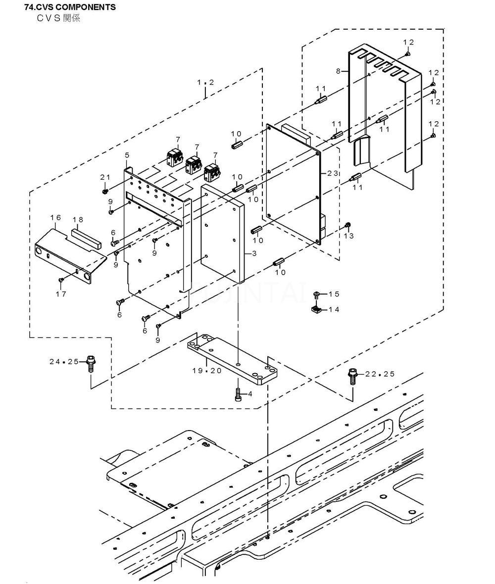 JUKI 750 760 4 WAY ELECTROMAGNETIC VALVE VQD1121W-5MO-C4-X8B ...