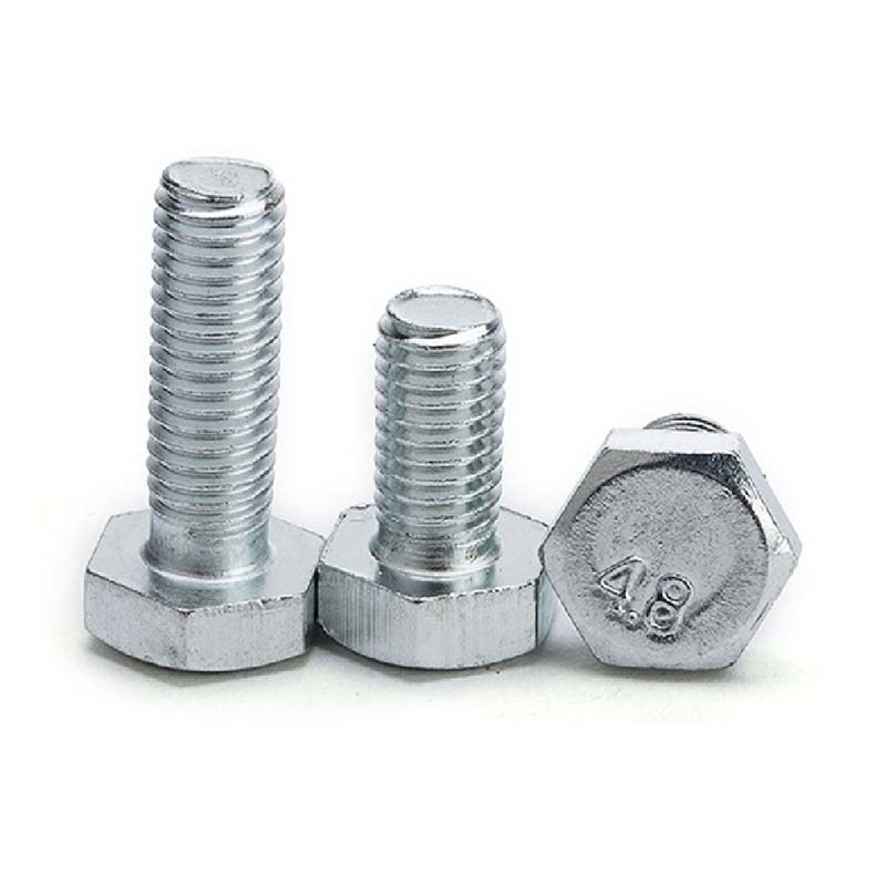 Zinc Plated Hex Head Bolts Hebei Junchuang Fastener Co Ltdmachinery