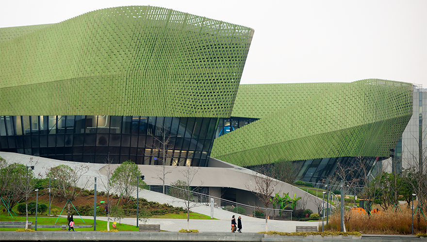 The Ningbo City Planning & Exhibition Center
