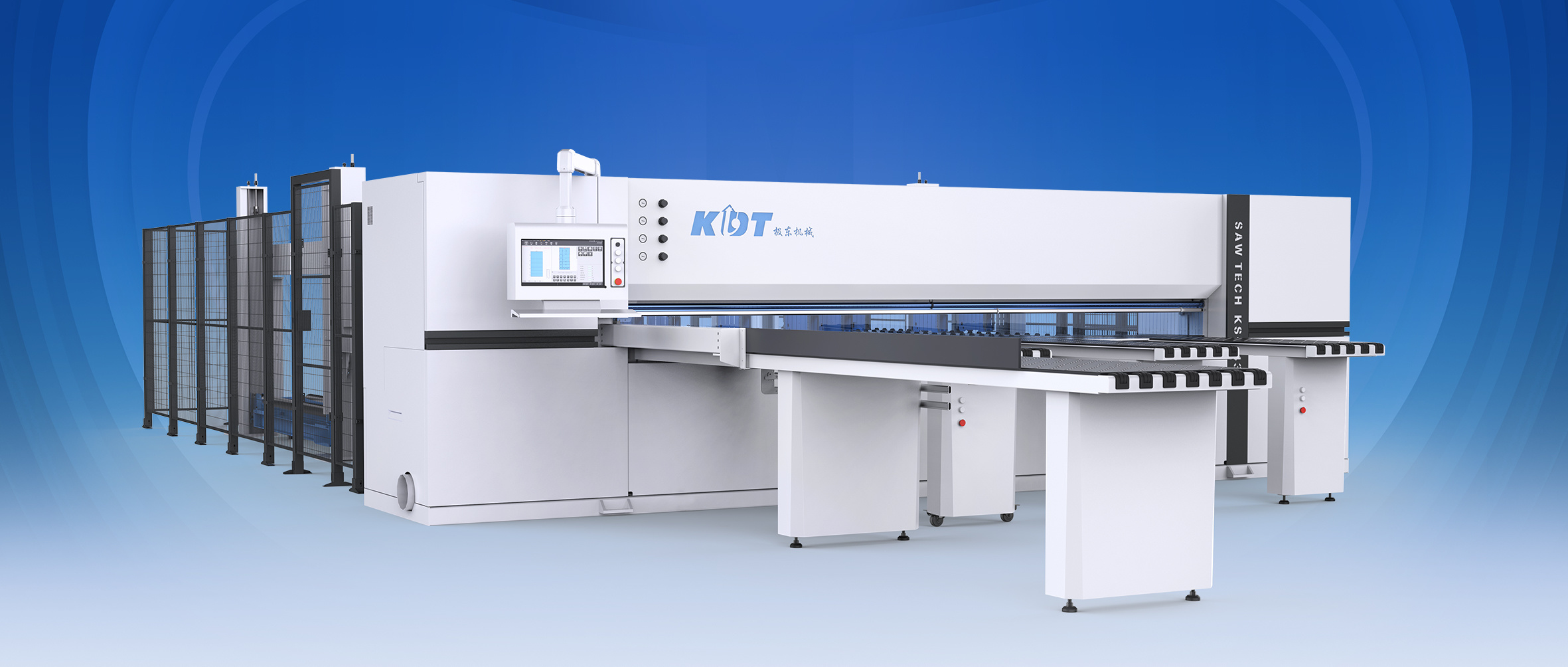 KS-843HL | 全新双推手重型后上料，多种加工模式助力产能升级