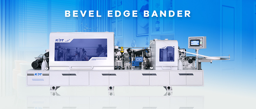 Bevel Edge Bander KE-395JE | Precision in Details, 45° flawless Edge, Handle-Free Elegance