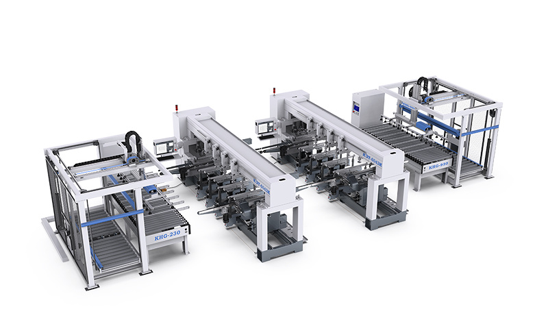 Multi-row drill connection Multi-row drill connection
