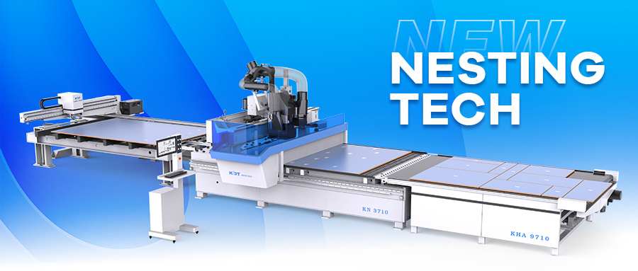 Nesting Machine KN-3710DPC leads a perfect,accuraye and efficient work