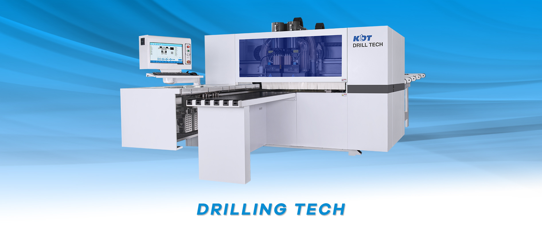 Drill tech KD-612KSZ, easily and efficiently handle complex processes.