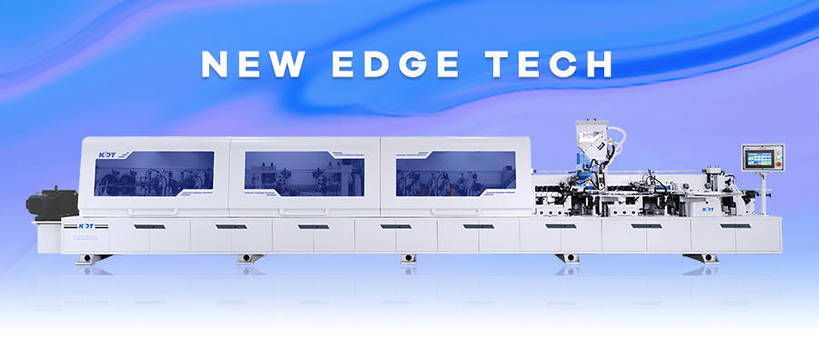 New narrow-end edge bander KE-493G(40)T3, powerful edge banding machine