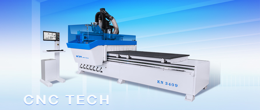 KN-3409L | High-power spindle, high-efficiency cutting, realizing intelligent production