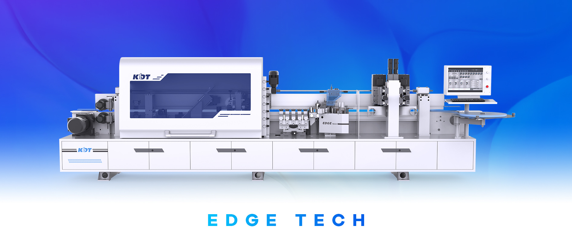 KE-396JC | Irregular Edge Banding Made Easy, One Machine for Multiple Profiles