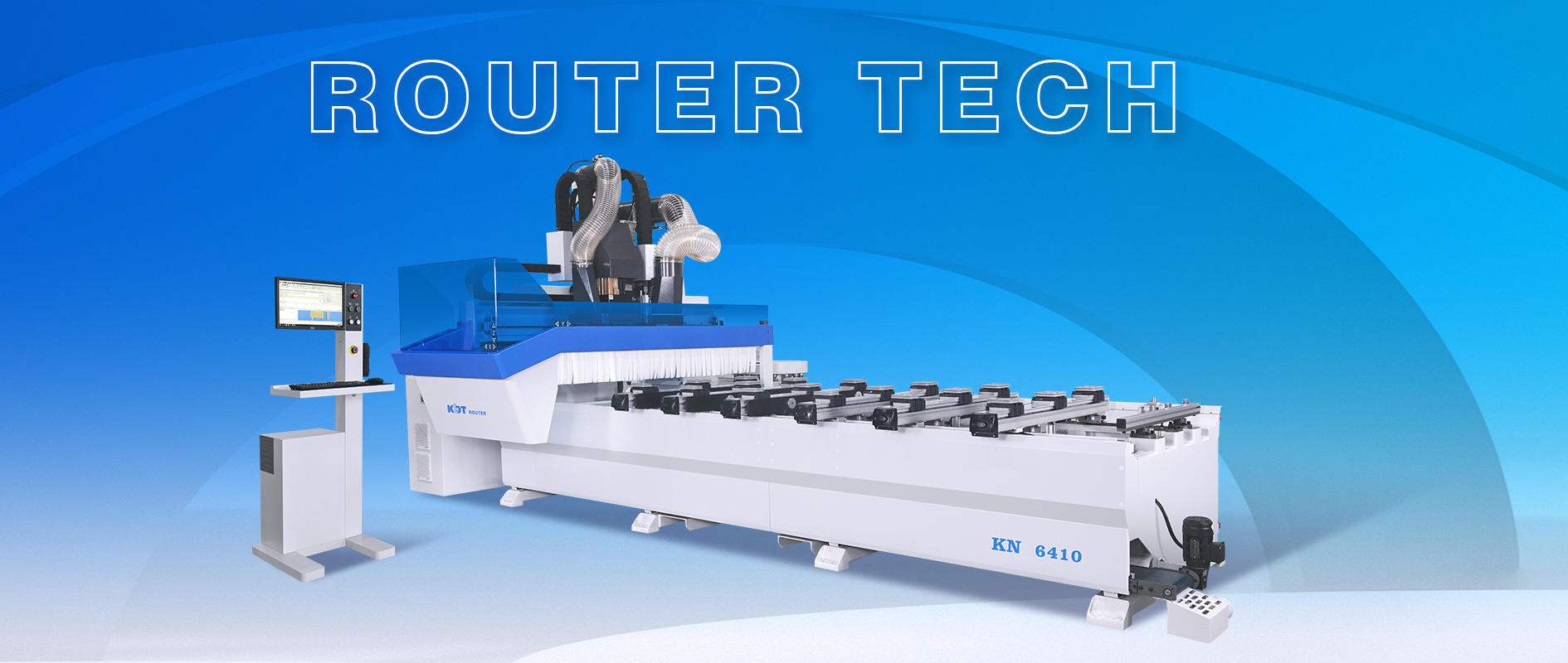 KN-6410C router machine, with high proficiency for wood working processing