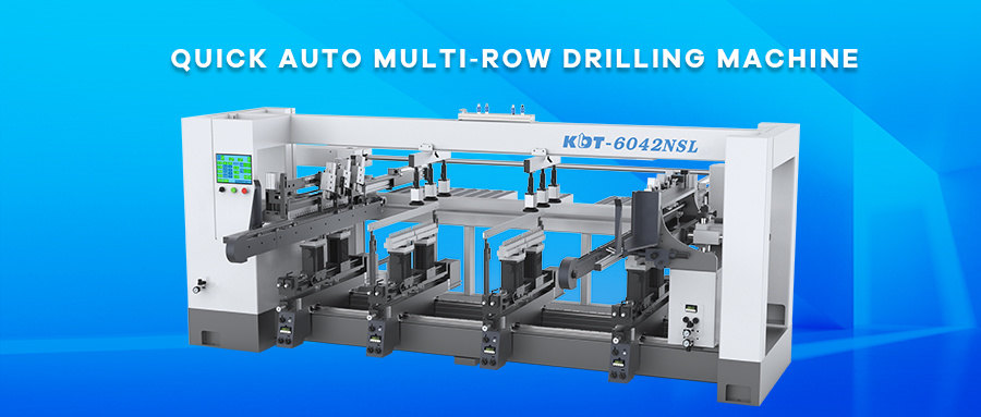 KDT-6042NSL | Quick auto multi-row drilling machine, efficient and labor-saving