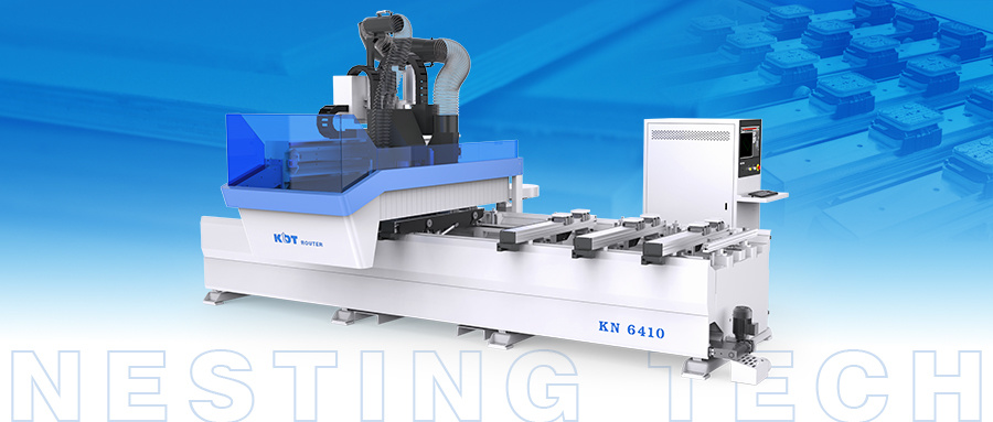 KN-6410NC Milling Center | Dual Stations for Efficient, Outstanding Value