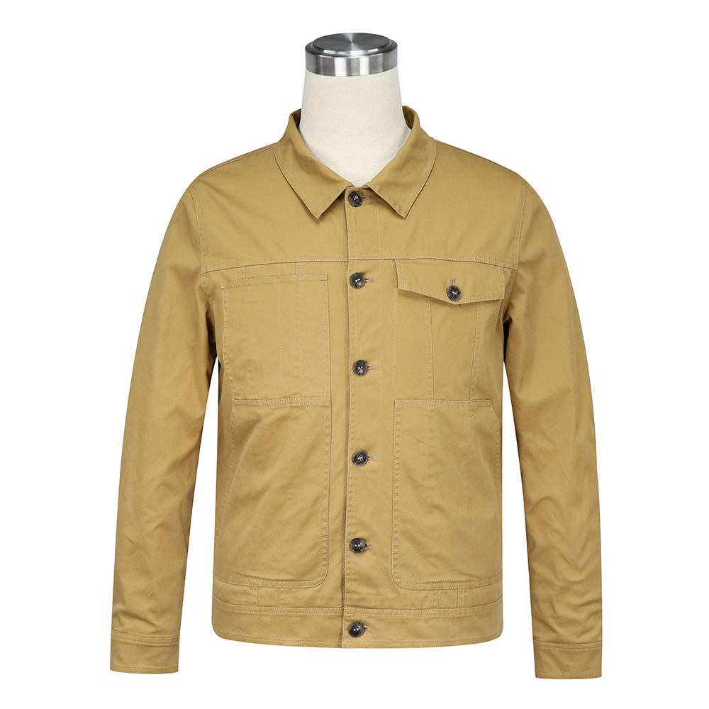 selected homme cotton worker overshirt