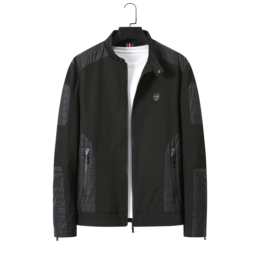 quilted cotton patch outdoor insulated jacket