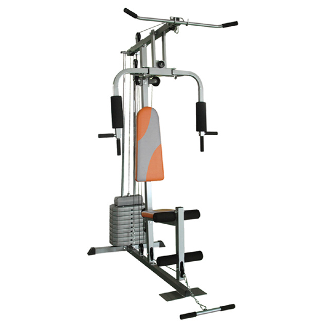 Home Gym With 100lb Plastic Weights