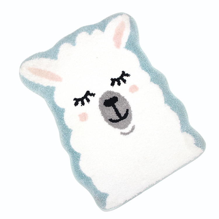 Cartoon lamb with thick flocking mat