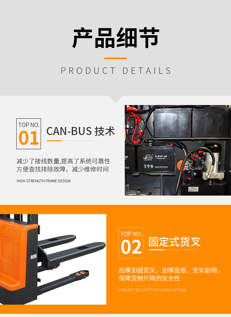 PSL全電動(dòng)動(dòng)堆垛車