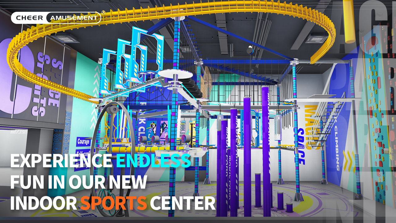 Experience Endless Fun in Our New Indoor Sports Center | Cheer Amusement® 🎉