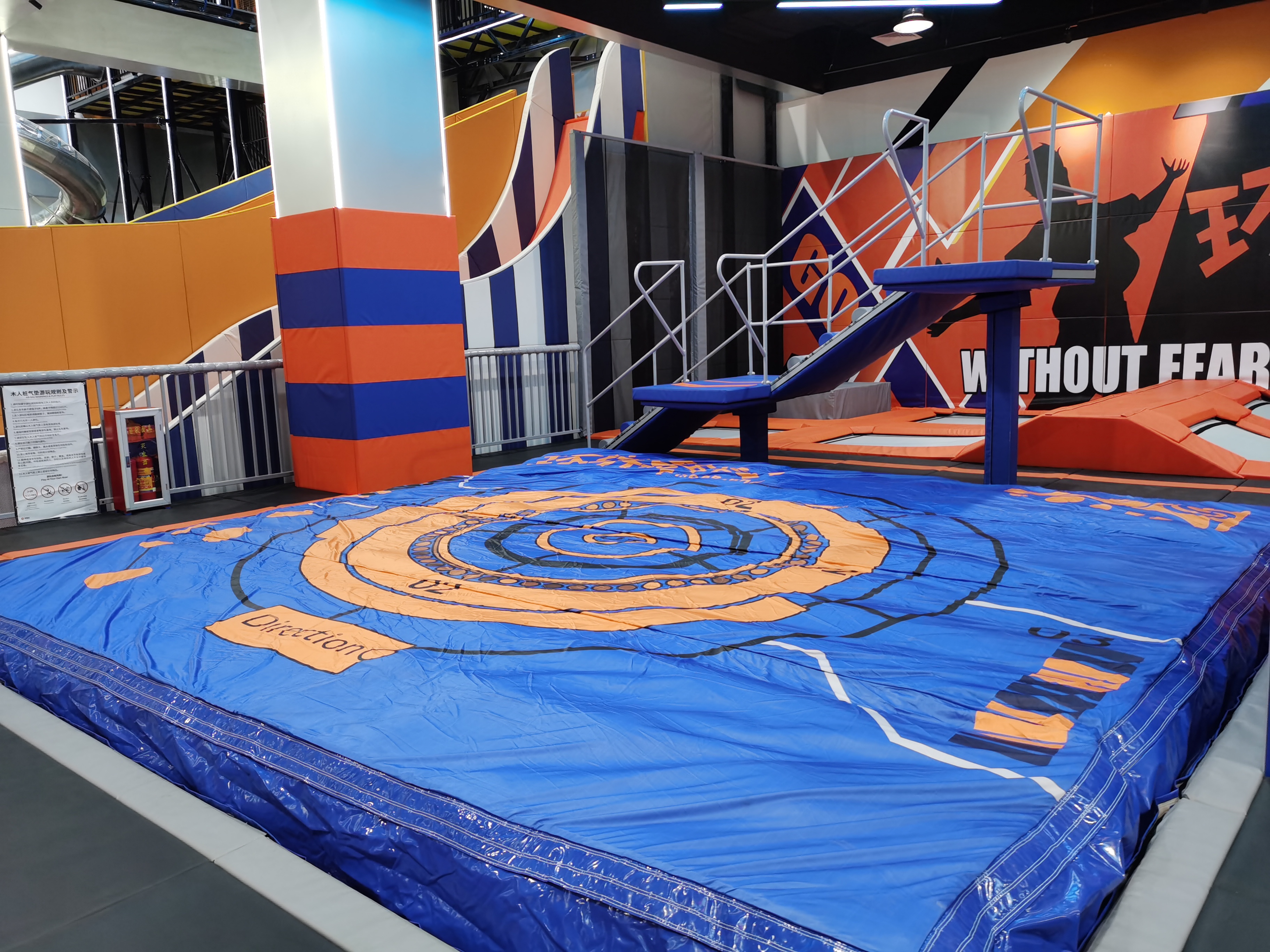 quality indoor trampoline park equipment